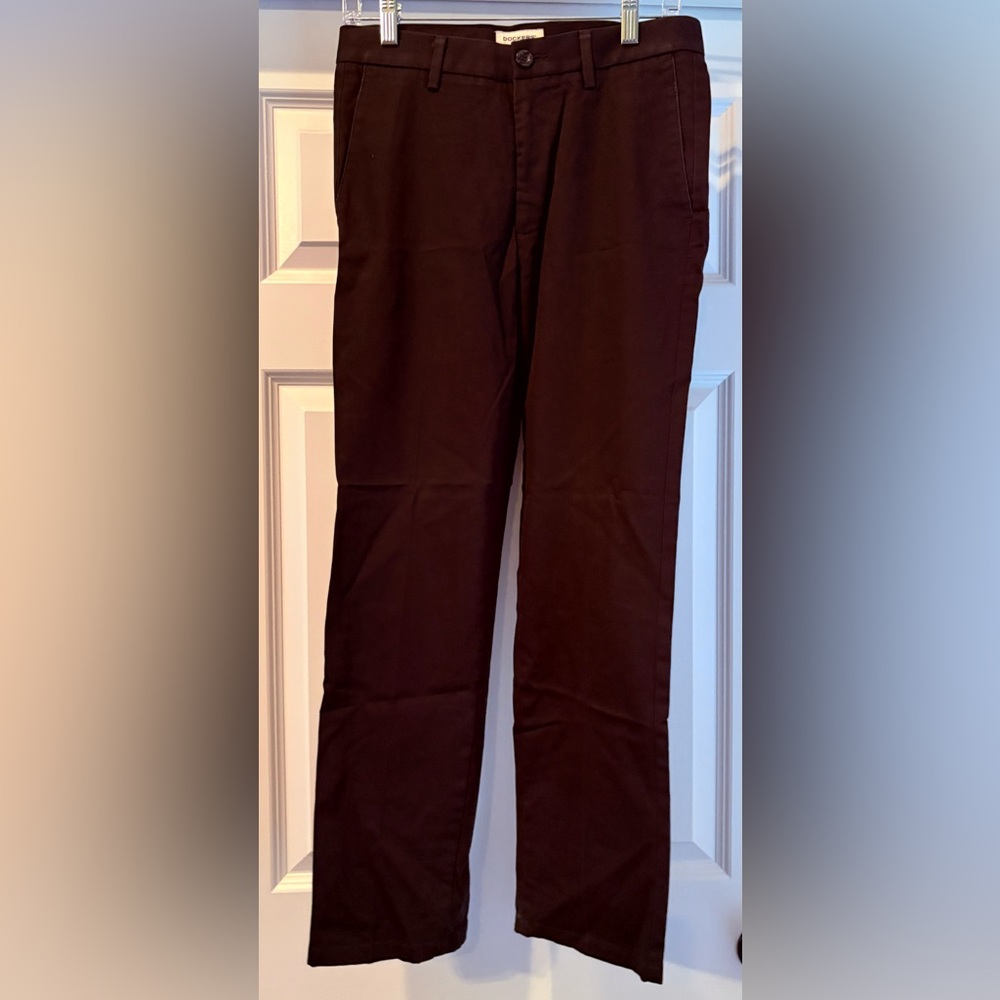 Dockers Men's Dark Brown Dress Pants